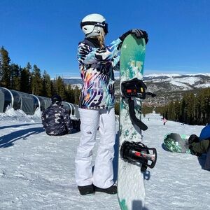 The North Face White Snowboard Ski Pants